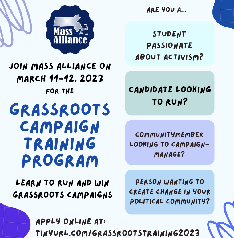 Mass Alliance Grassroots Campaign Training Program